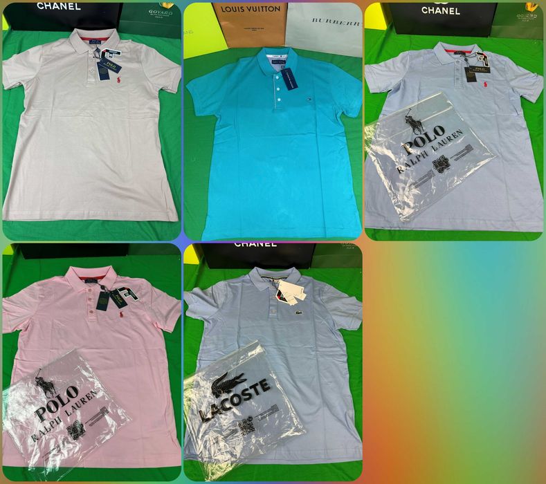 Koszulka męska Polo Ralph Lauren Tommy Lacoste Nowa Premium