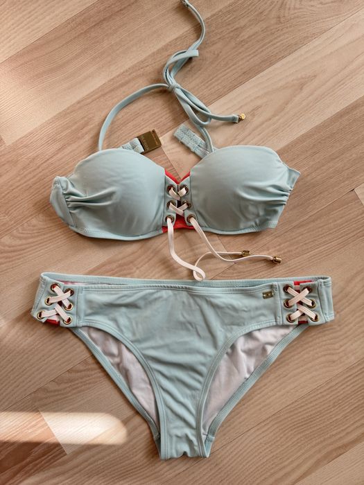 Tommy Hilfiger купальник женский цвет тифани