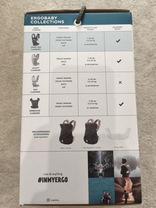 Marsúpio Ergobaby Omni 360