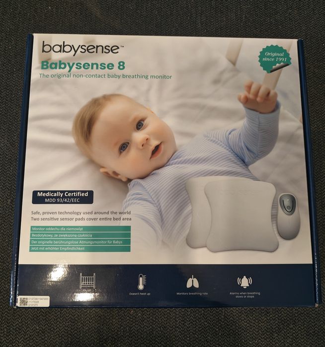 Babysense 8 monitor oddechu - NIEUŻYWANY