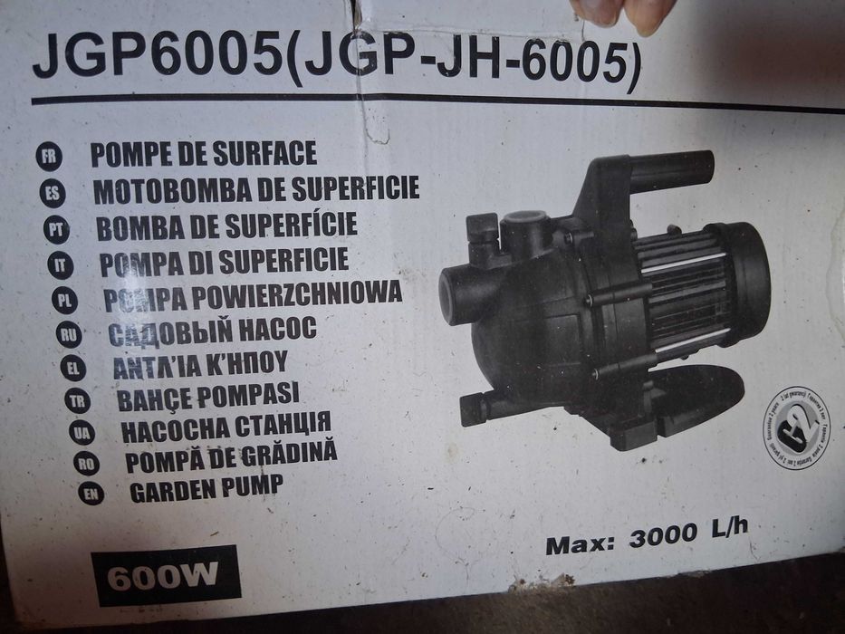 Bomba de água JGP6005 600W