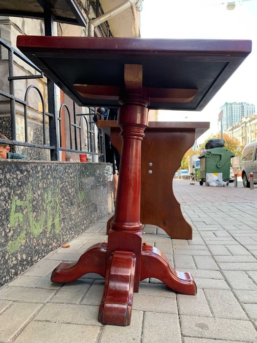 Стол деревянный Бук 75/60/60