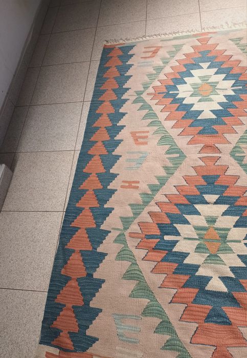 Tapete Kilim 1,24X1,77- excelente + OFERTA!