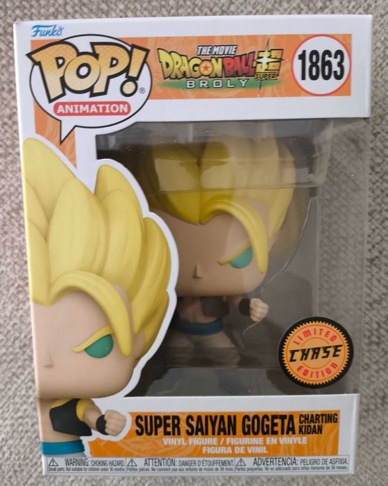 Funko POP - Dragon Ball Super - Super Saiyan Gogeta #1863 - CHASE