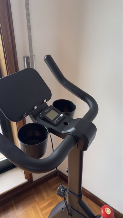 Bicicleta estática 93x48,5x102-112 cm preto SPORTNOW