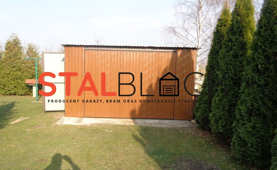 Garaz 3x5 Złoty DĄB