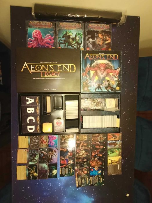 Kolekcja Aeon’s End [PL] - Gra planszowa z dodatkami i matą