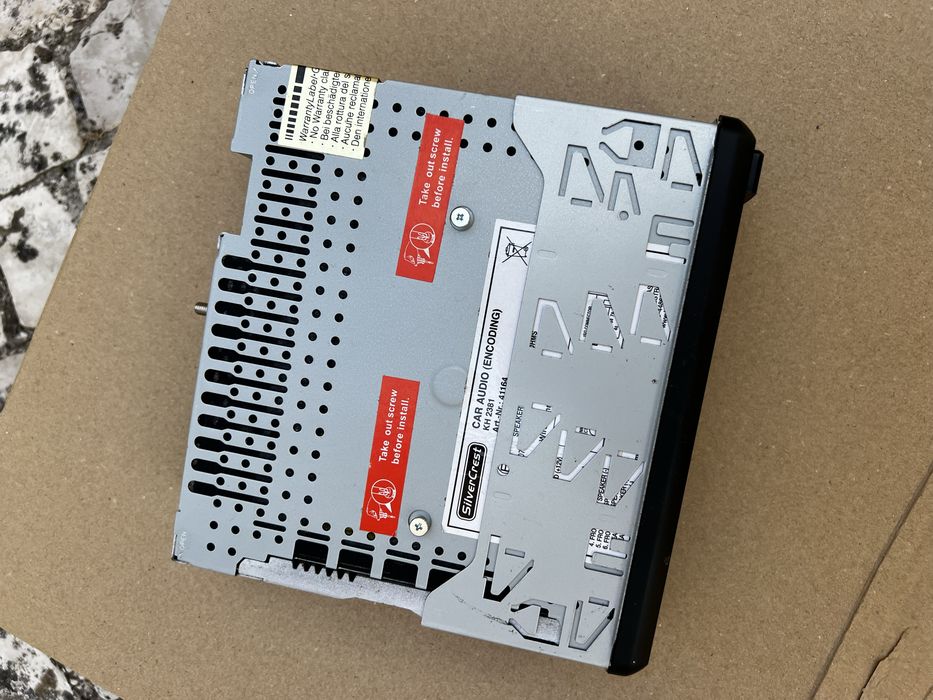 Auto-rádio SilverCrest CD/MP3 USB SD – Novo, nunca usado