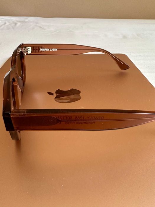 THIERRY LASRY Khaki Deadly Sunglaseses