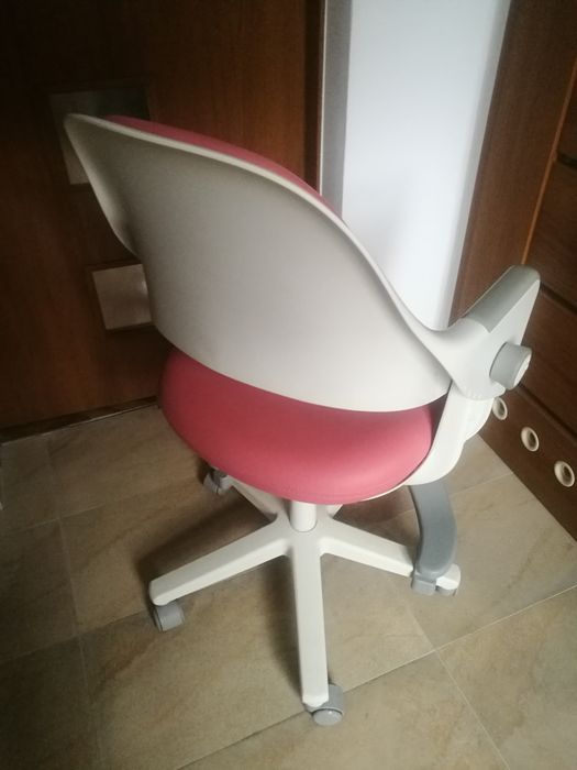 Krzesło biurkowe dizajnerskie.