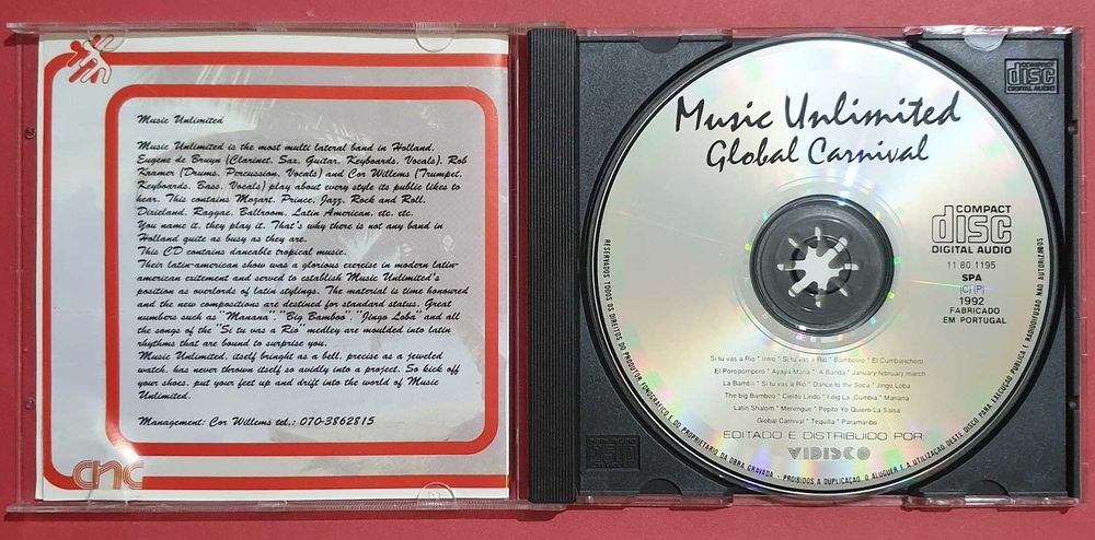 CD - Music Unlimited - Global Carnival