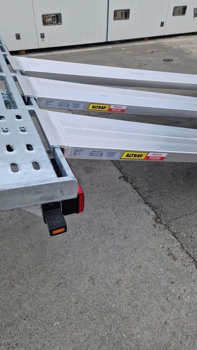 Najazdy aluminiowe ALTRAP - lawety , autolawety