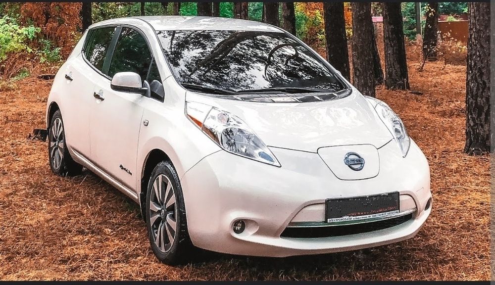 Nissan leaf 170км запас ходу 112т пробіг батарея 24+18кВт