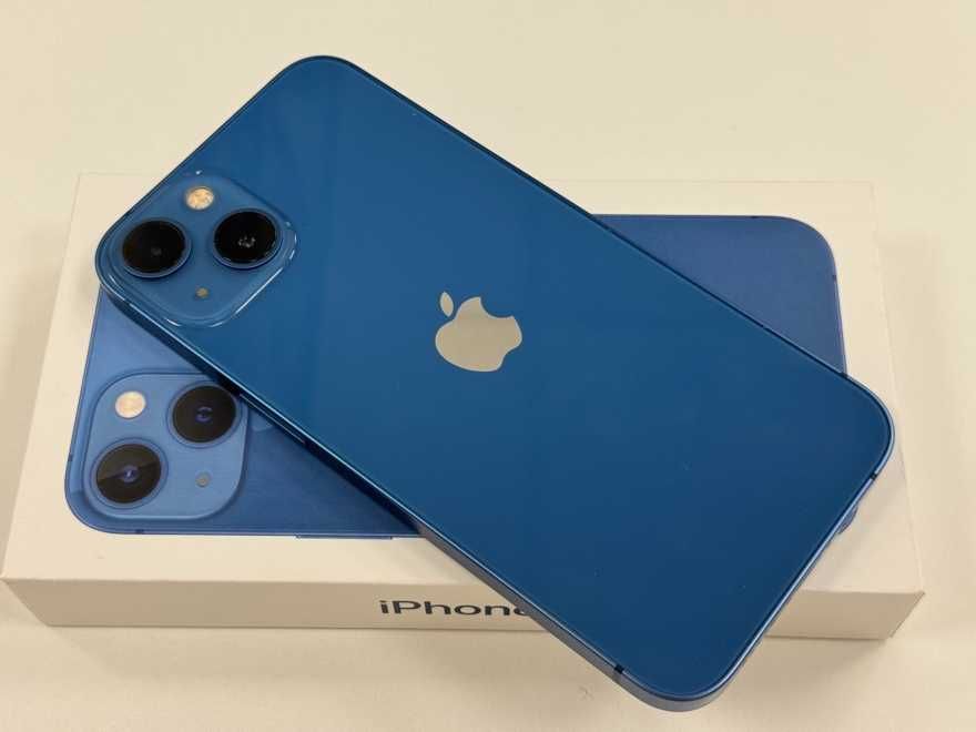 Apple iphone 13 128GB BAT.100% BLUE FASON STRUGA 7