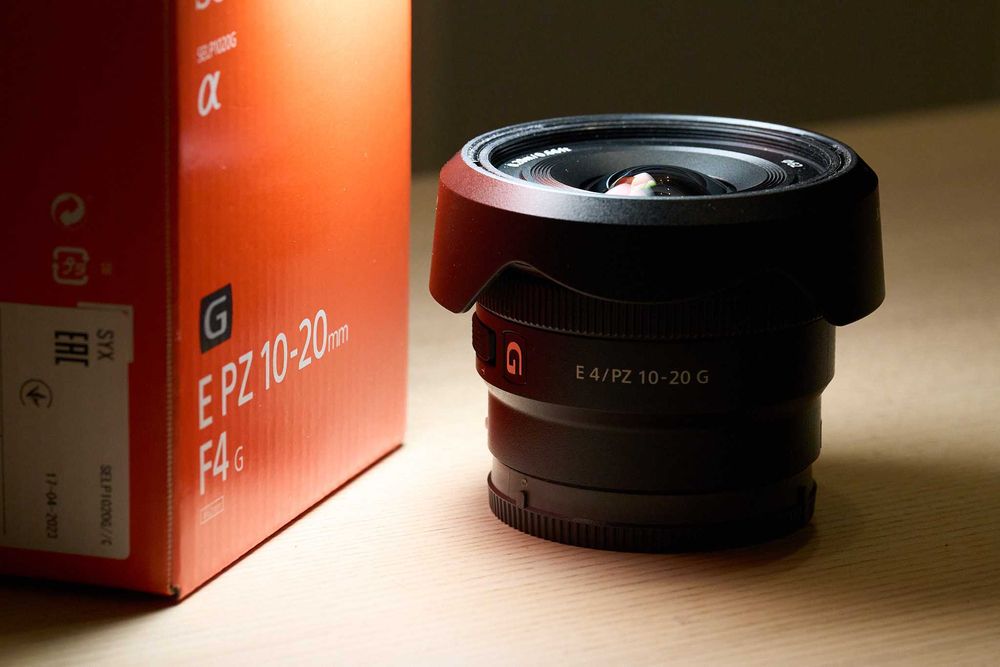 Obiektyw do aparatu Sony E PZ 10–20 mm F4 G APS-C SELP1020G