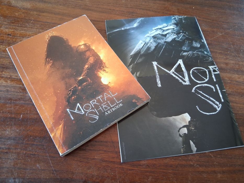 Mortal Shell ps4, artbook e poster