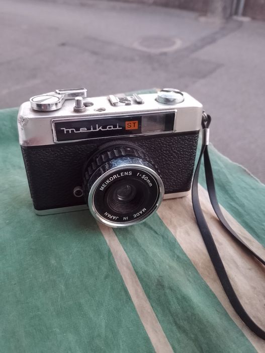 Máquina fotográfica analógica