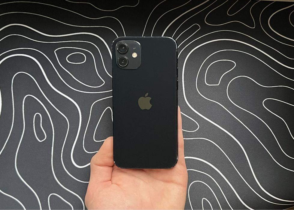 Самый дешевый - iPhone 12 - 89% АКБ - 64 гб - NEVERLOCK - BLACK