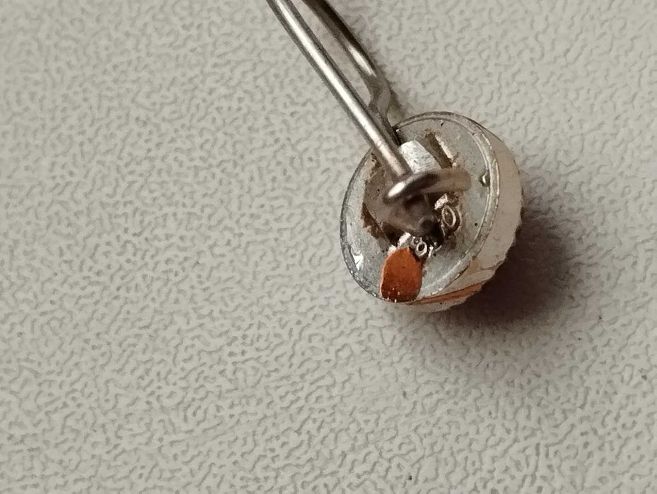 Сережки бижутерія з клеймом