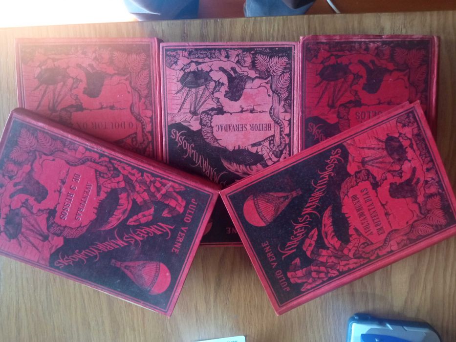 Livros antigos Julio Verne (d´a Editora) junto ou separados