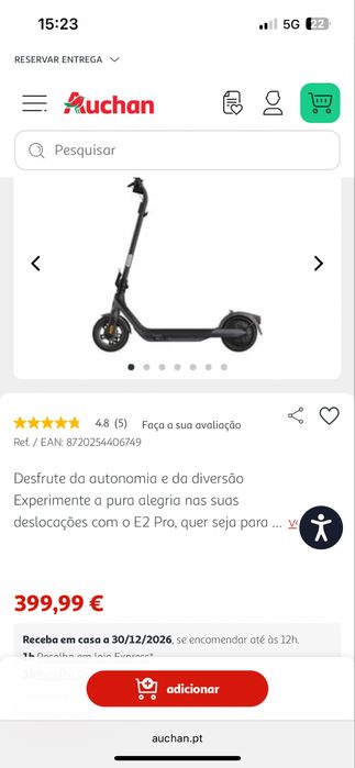Trotinete eletrics E2 PRO