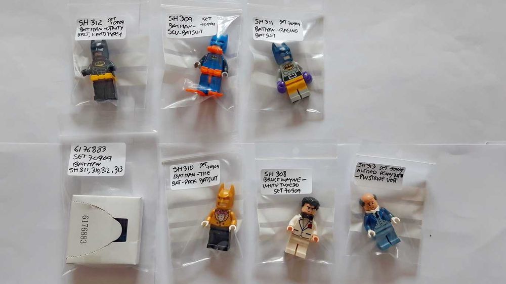 Lego Super Heroes DC 70909 Batcave Break-In LBMovie 6 Minifigs novas