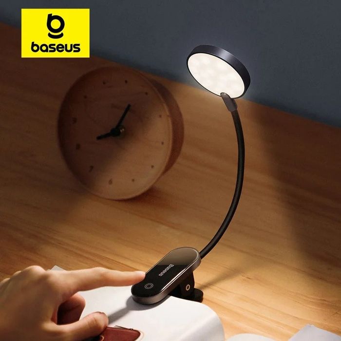 Baseus Mini Clip Lamp бездротова  акумуляторна LED лампа з кліпсою