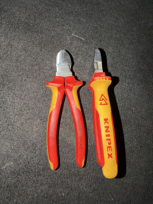 Alicate de corte diagonal isolado Knipex 1000V