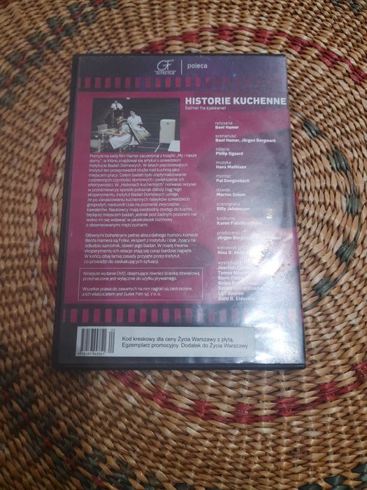 DVD z filmem Historii kuchenne - Bent Hamer