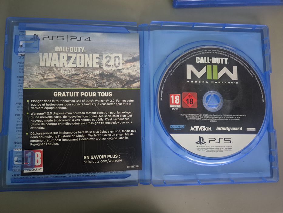 Call of duty ps5 MW2 e MW3