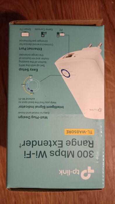 Extensor universal de cobertura WiFi TP-Link TL-WA850RE 300 Mbps