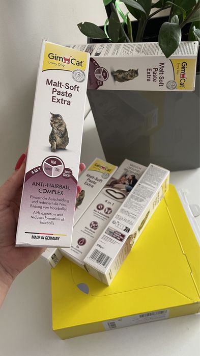 GimCat Malt Soft Extra 200г паста для виведення шерсті