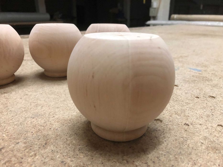 Ножка деревянная мебельная _ОТ.80.02