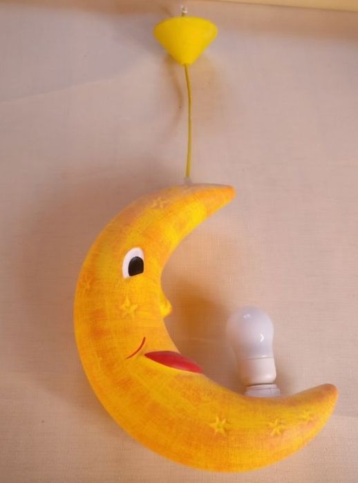 Żyrandol lampa księżyc