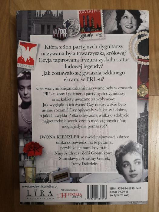 Damy PRL-u Piosenkarki Czerwone księżniczki Padoł Kienzler