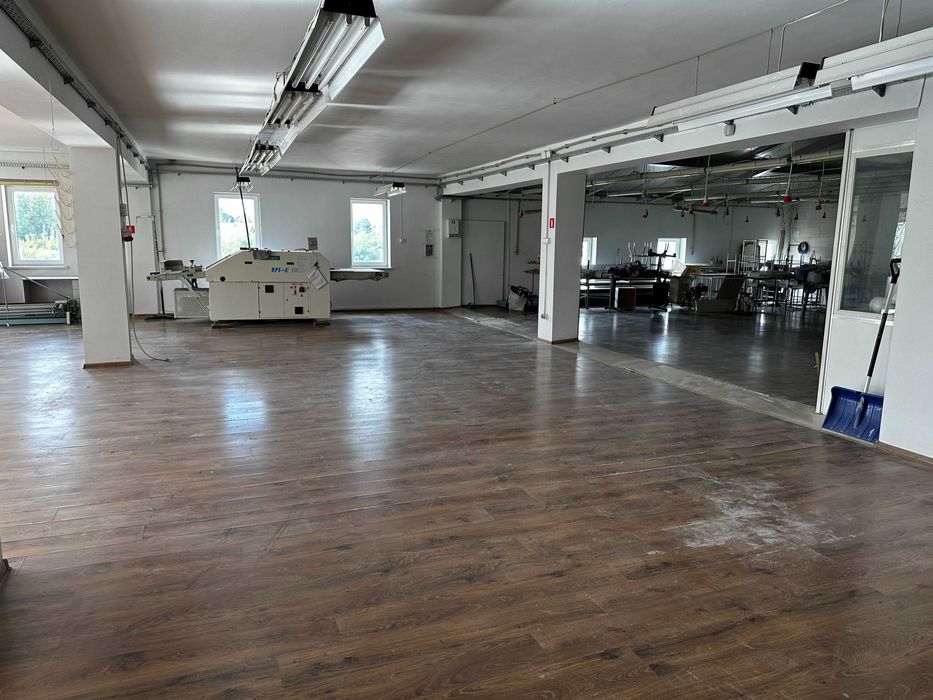 wynajem hali wraz z biurem