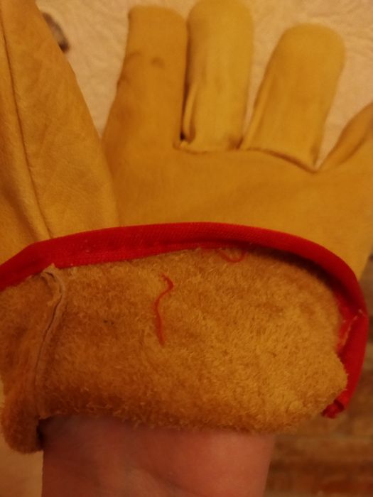 Рукавиці шкіряні робочі