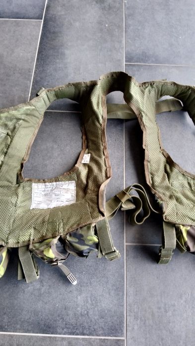 kamizelka taktyczna MNS 2000 vz. 95 uprzaż certyfikat ČSN EN 361