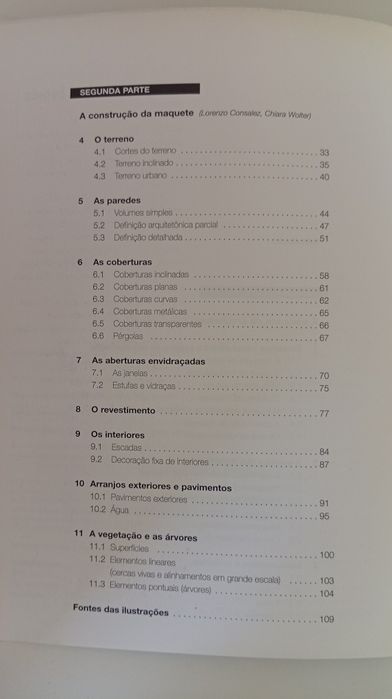 Livro ensina a fazer maquetes arquitetura.