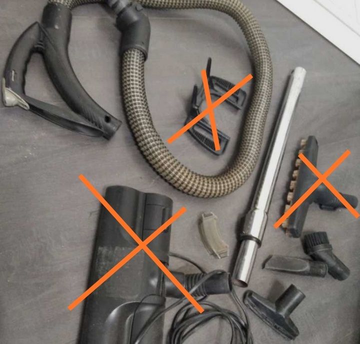 Запчасти на пылесос Zelmer Solaris Twix 2200W