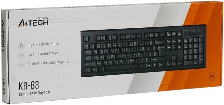 Клавіатура дротова A4Tech KR-83 PS/2