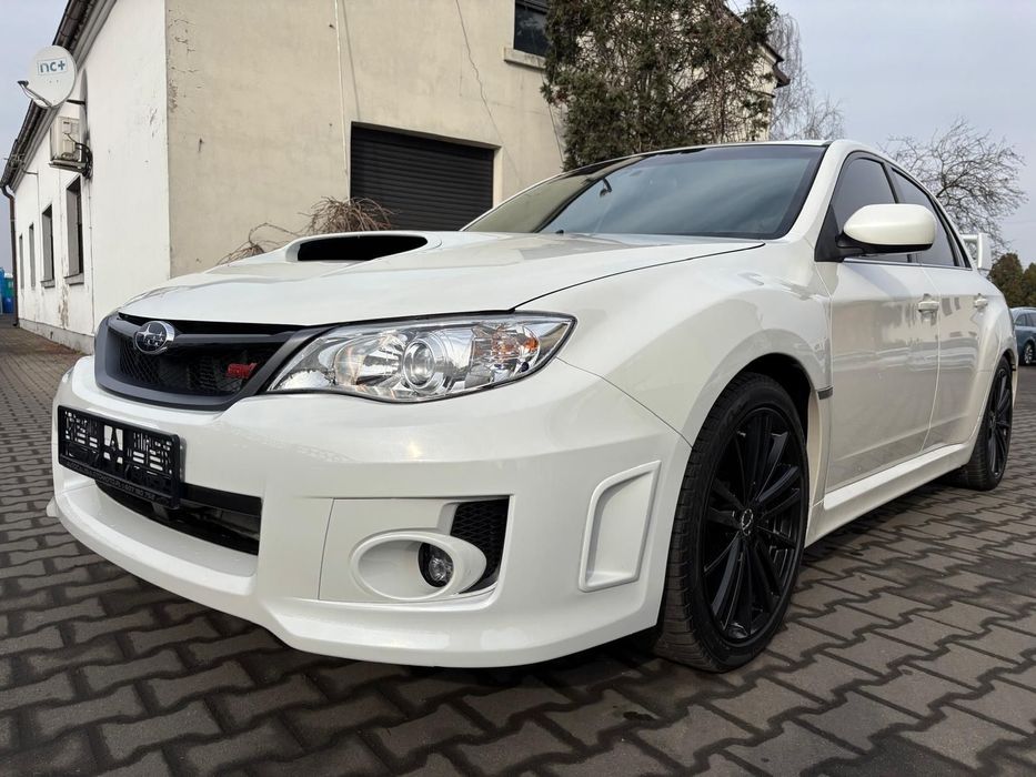Subaru Impreza 2.5 STI (300PS),96.000km, 4x4, biała perła,FAKTURA VAT 23%