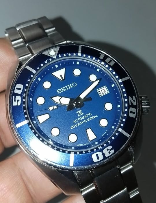 *NOVO* Seiko SUMO JDM 2° geração "Blumo" sbsc033 (44 mm)
