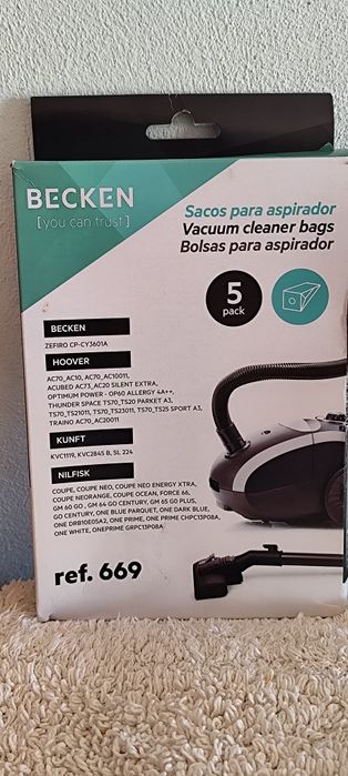 Sacos para aspiradores