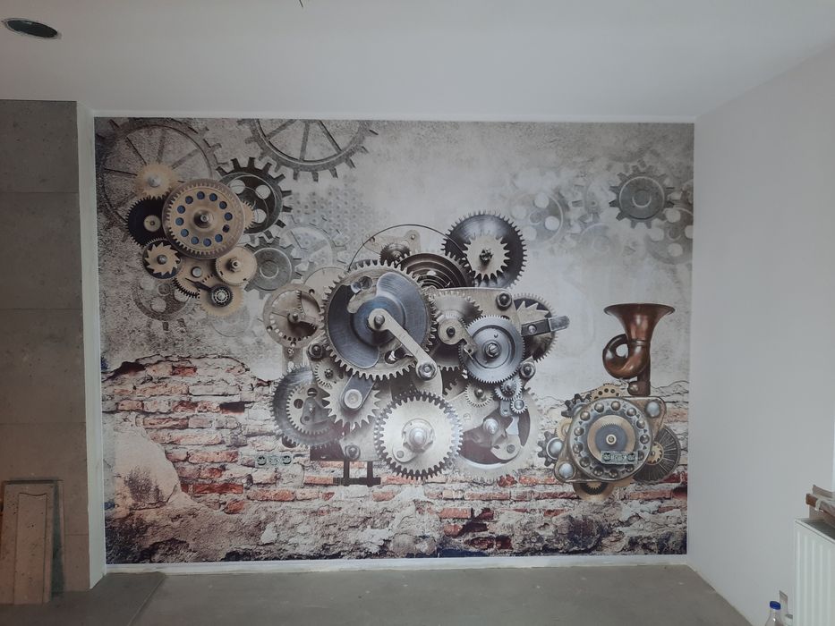 Tapetowanie, malowanie ścian i sufitów,