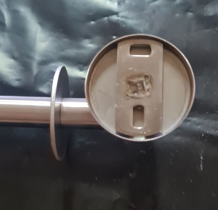 Porta rolos de reserva inox escovado