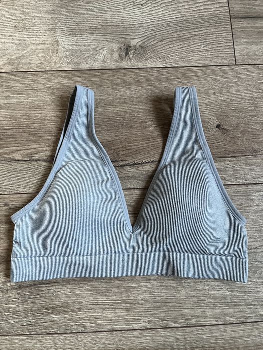 Prążkowany top h&m