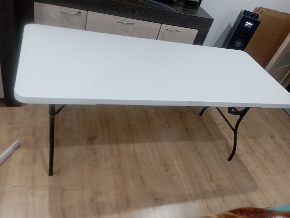 Duży stół turystyczny kempingowy