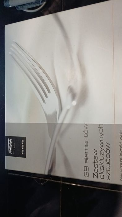 Sztućce philipiak 39 sztuk nowe