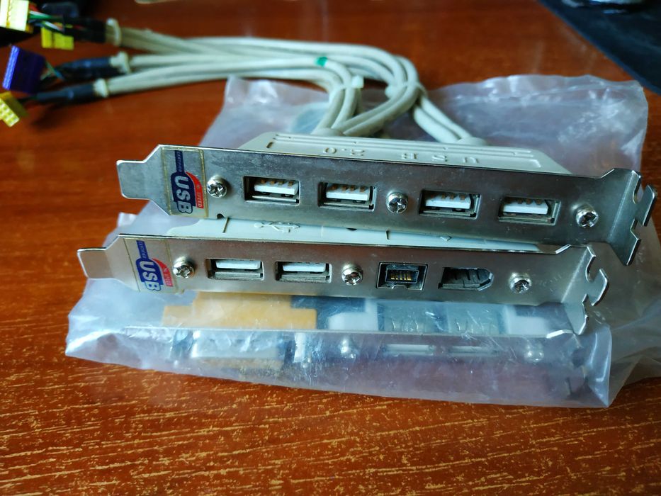дополнительные USB ,fire-Ware ,mini usb для компьютера